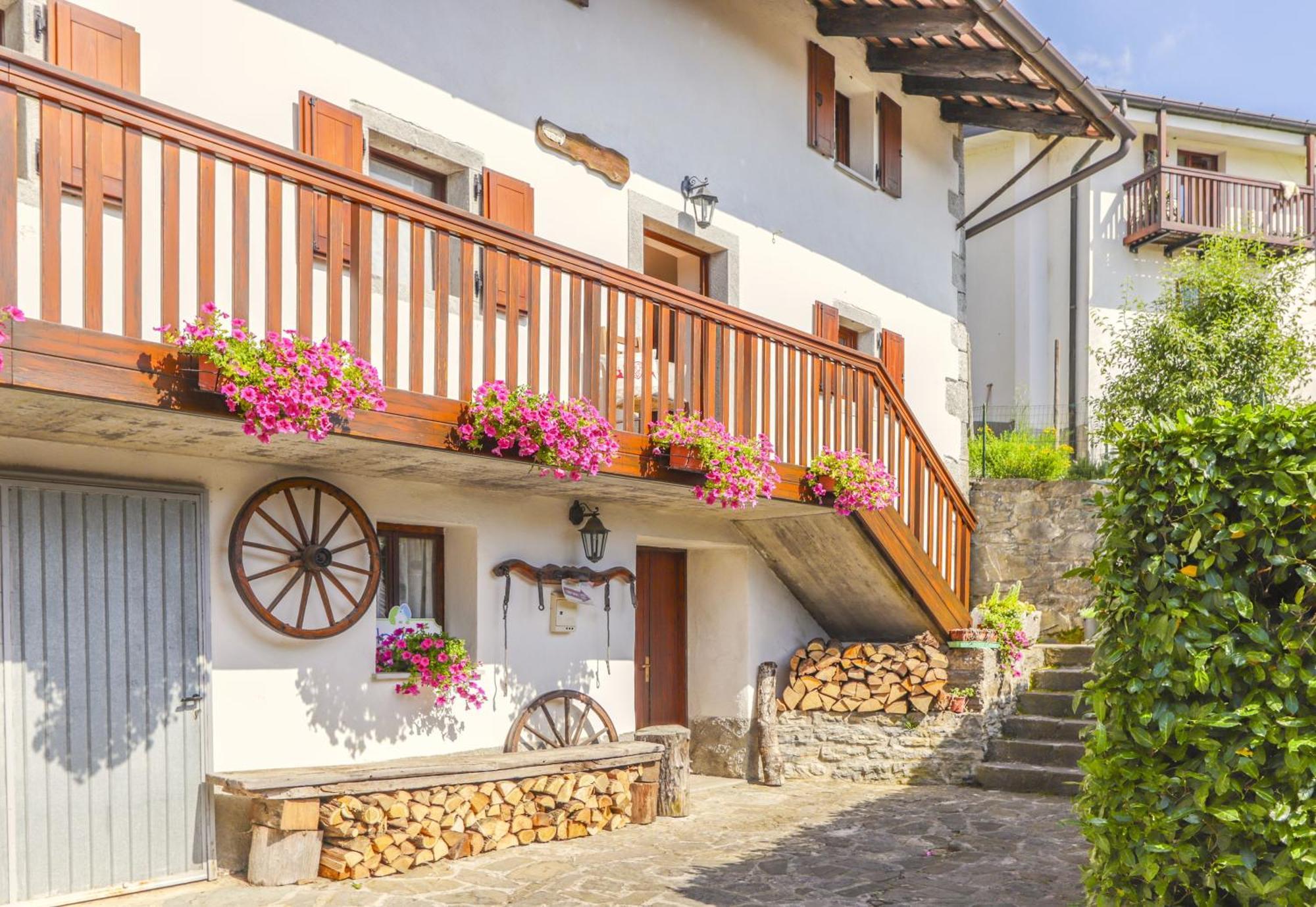 Casa Cebajova Poesia Vila Tribil di Sopra Exterior foto